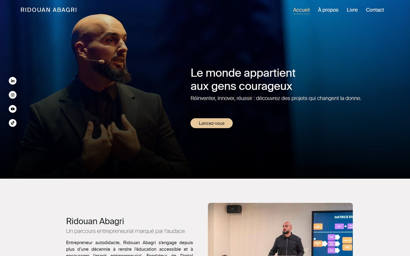 Aperçu du projet Ridouan Abagri